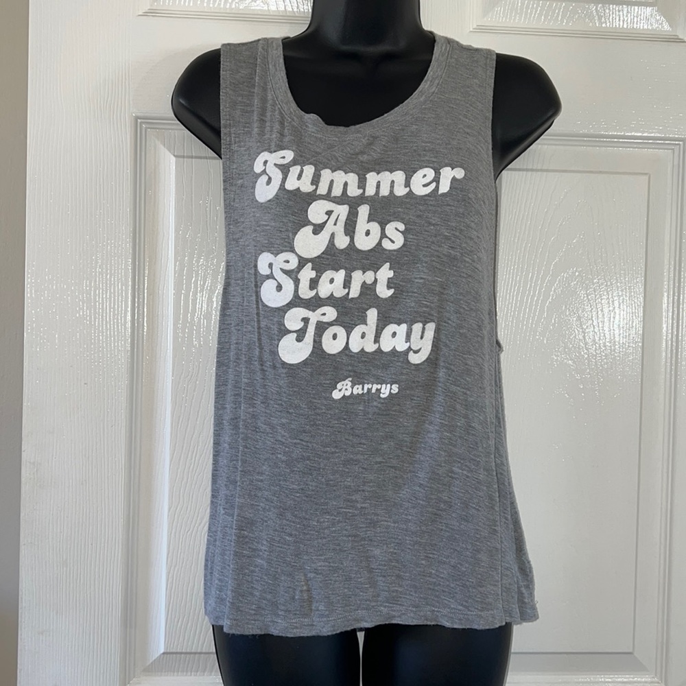 Barry’s Bootcamp Summer Abs Start Today Small Tank EUC